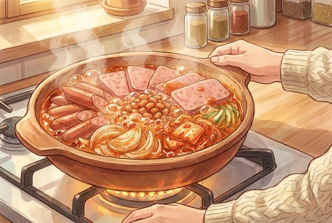 Bring to a boil over medium-high heat, uncovered, for about 8–10 minutes, until the broth reduces slightly.