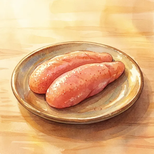 Mentaiko (salted pollock roe)