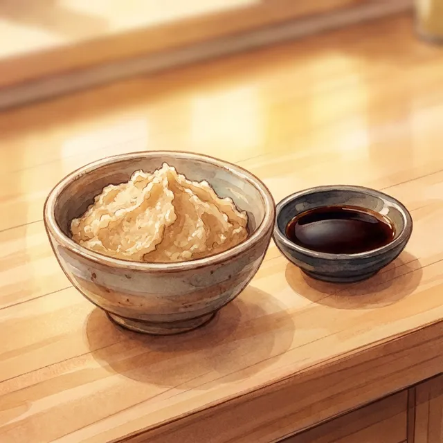 White miso + a splash of soy sauce