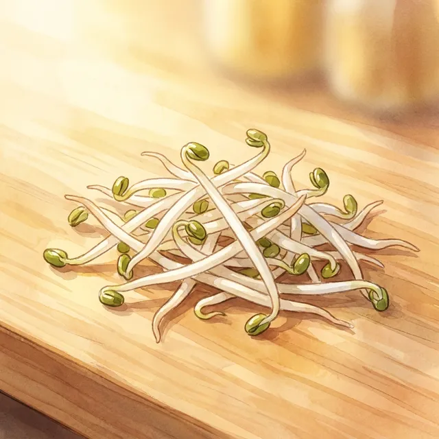 Mung bean sprouts