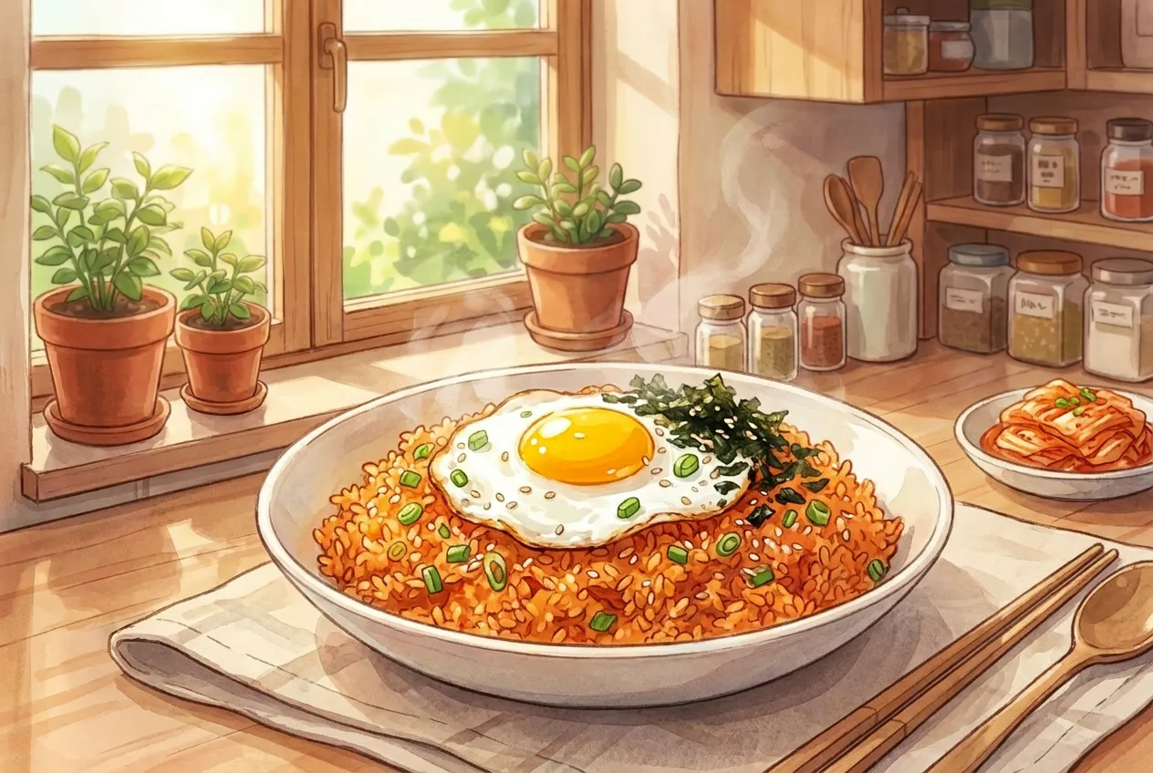 It's Okay — You Can Make Kimchi Fried Rice Tonight
